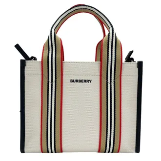 Burberry Multi-Color Canvas Tote Bag (Pre-Owned)