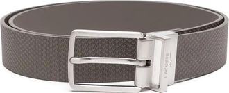 Lacoste Cintura Chantaco reversibile in pelle - Marrone