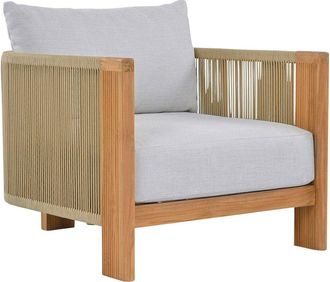 Safavieh Couture Marina Teak Patio Chair