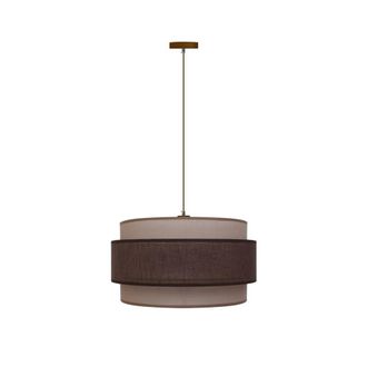 Wonderlamp L&aacute;mpara De Techo Menida Marr&oacute;n
