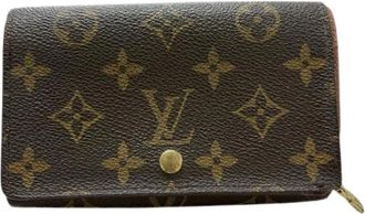 Louis Vuitton Pre-owned Wallets, female, Brown, Size: ONE SIZE Pre-owned Vintage Plastic Wallet