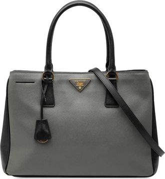 Prada Pre-owned Prada Medium Bicolor Saffiano Lux Galleria Satchel 3L5AL0I9FH1MCPYY