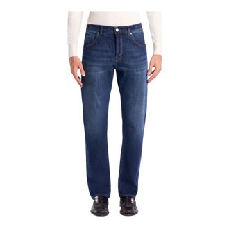 Pantaloni Torino Hombre, Vaqueros, Azul, Talla: W32