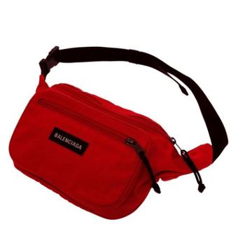 Balenciaga Pre-owned Belt Bags, unisex, Red, Size: ONE SIZE Pre-owned Vintage Nylon Belt Bag