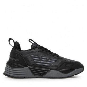 Emporio Armani Sneakers - Heren - Sneakers - Zwart - 38 EU - Leer - Schoenen