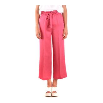 Twinset Kledingbroek Ts 823P - Dames - Wijde Broeken - Roze - L - Broeken