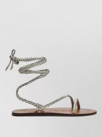 Maneb&igrave; leather sandals