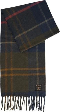 Barbour Yorklane Tartan Sjaal - Heren - Wintersjaals - Veelkleurig - ONE Size - Polyester - Accessoires
