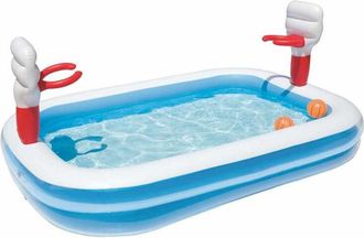 Trade Shop Trade Shop - Piscina Gonfiabile Per Bambini 3 Anni+ Gioco Pallacanestro Basket Giardino 54122