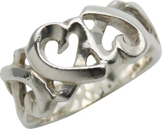 Tiffany & Co. Silver Silver 925 Band Ring (Pre-Owned)