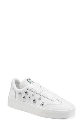 DKNY Glynda Stars Sneaker in White at Nordstrom, Size 6.5
