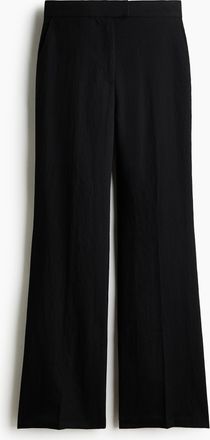 H&M Elegante Hose mit Bootcut - Schwarz