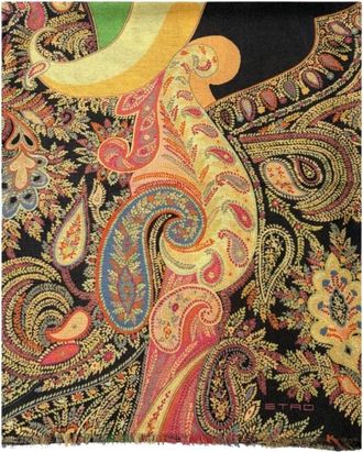 Etro Accessoires, unisex, Veelkleurig, ONE Size, Bohemian Sjaal