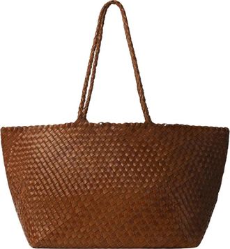 L37 Summer Affair Tote - Dames - Shoppers - Bruin - ONE Size - Leer - Tassen