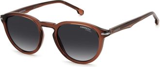 Carrera Mens 50mm Crystal Brown Sunglasses