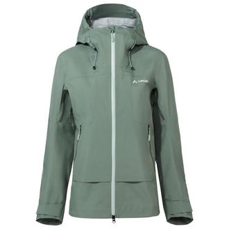 Vaude Croz Alpine 3L Jacket Regenjacke f&uuml;r Damen | gr&uuml;n
