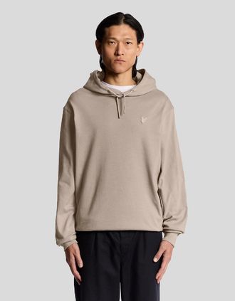 Lyle & Scott Lyle And Scott Mens Interlock Pullover Hoodie - Brown - Size: 34