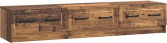 vidaXL Mueble De Tv 147 X 34,5 X 27 Cm Madera Envejecida Vidaxl