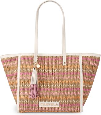 Carvela Womens Minori Tote Bag - Multicolour Fabric - One Size