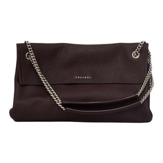 Orciani Bolso de Hombro con Cierre Magn&eacute;tico - Bags - Mujer - Marr&oacute;n - ONE SIZE