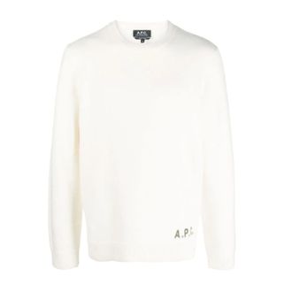 A.P.C. A.p.c., Uomo, Maglie, Beige, XL, new