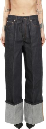 Givenchy Raw Turn-up Jeans