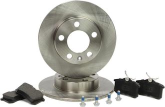 OEM Juego De Discos Y Pastillas De Freno Trasero Audi A1 Sportback (gba), Seat Ibiza Iv (6j5, 6p1), Sc (6j1, 6