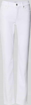 Cambio Cambio Straight Fit Jeans im 5-Pocket-Design Modell PIPER LONG in Weiss, Gr&ouml;&szlig;e 32