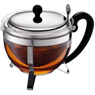 Bodum Tetera Bodum Chambord Gris Transparente 1,3 L 16,8 X 23,3 X 16,8 Cm