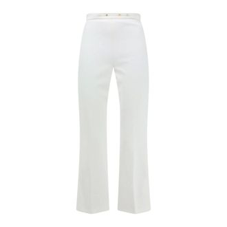 Elisabetta Franchi Donna, Pantaloni, Bianco, XL, new