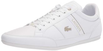Lacoste Mens Chaymon 0120 1 Sneakers - White/White - UK 10