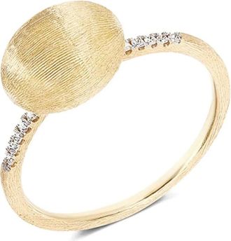 Nanis Anello Elite in oro giallo 18 carati con diamanti