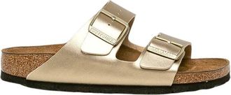 Birkenstock Arizona Narrow Fit - Dames - Schoenen - Geel - Maat: 38 EU Su&egrave;de