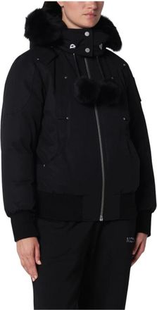 Moose Knuckles Debbie Bomber - Jackets - Mujer - Negro - XS