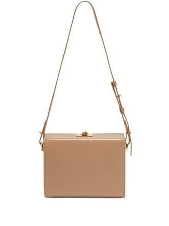Furla Schoudertas met Arch-logo - Beige