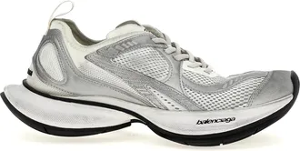Balenciaga Gray Polyester Athletic Womens Sneakers