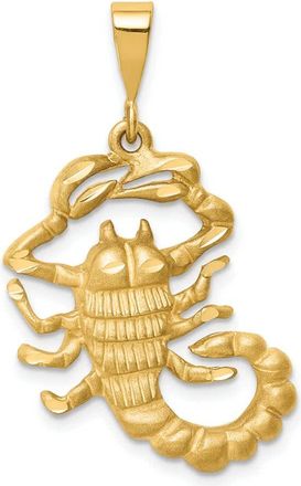 Diamond2Deal 10k Yellow Gold Scorpio Zodiac Charm