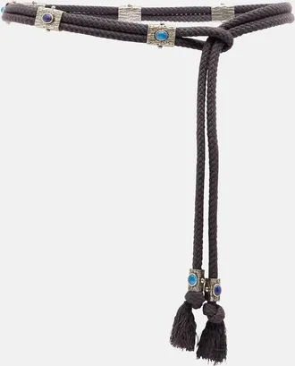 Isabel Marant Cintura Aleea in cotone con decorazioni