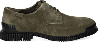 Camper Suède veterschoenen - Groen