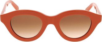 Celine Zonnebril - Dames - Zonnebrillen - Oranje - ONE Size - Accessoires