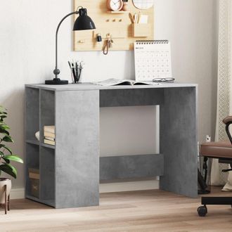 vidaXL Vidaxl - Escritorio De Madera De Ingenier&iacute;a Gris Hormig&oacute;n 102x50x75 Cm