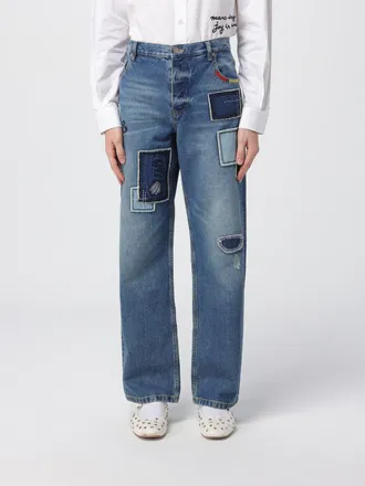 Marc Jacobs Jeans straight Marc Jacobs in denim con patch