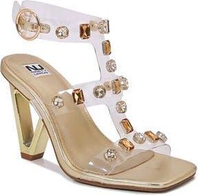 Ninety Union Gemnr Crystal Sandal in Gold at Nordstrom Rack, Size 12