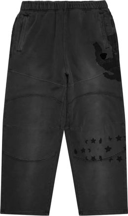 Aape By A Bathing Ape Trainingsbroek met sterrenprint - Zwart