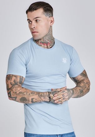 Siksilk Mens Blue Essentials T-Shirt XXL