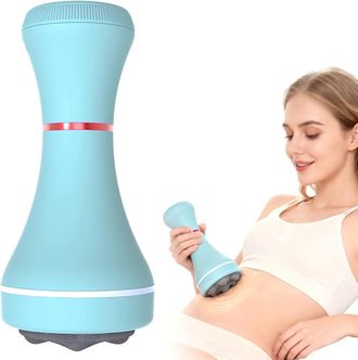 No Brand Masajeador De Tejido Profundo Para Mujeres, 5 Cabezales De Masaje, Terapia De Vibraci&oacute;n Para La Celulitis En Piernas, Muslos, Abdomen Y Cuello