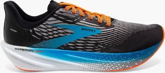 Brooks Mens Hyperion Max Running Shoes In Black/grey/orange Clown Fish