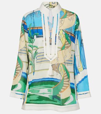 Tory Burch Tunica in voile di cotone
