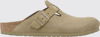 Birkenstock Sabot Boston Birkenstock in camoscio