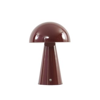 Lindby Lindby L&aacute;mpara De Mesa nevijo En Rojo Metal